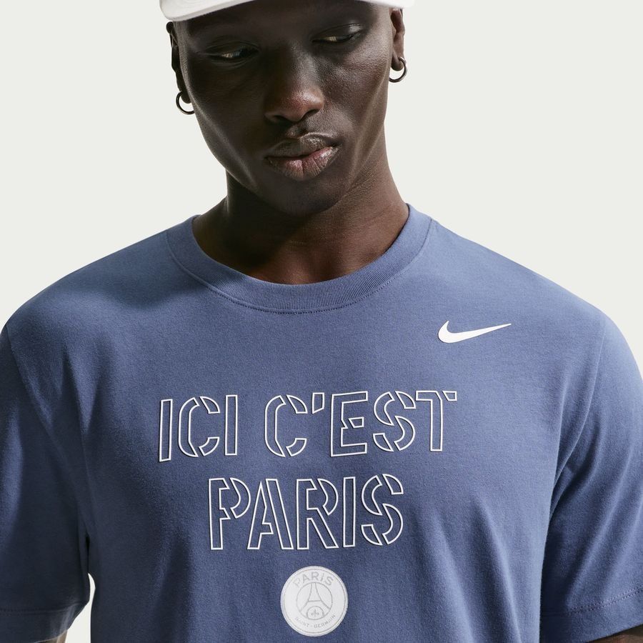 Paris Saint Germain T-Shirt Pride - Diffused Blue - Men's-SoccerKits Hub | Buy Soccer Jerseys Online